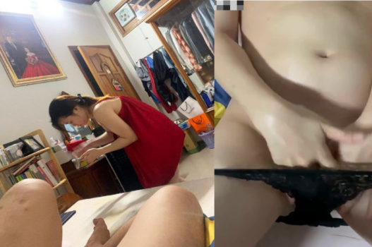 Chồng đi xa vợ nổi dục gọi hàng xóm