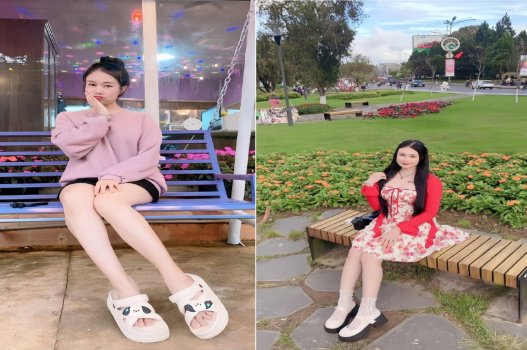 Hai lỗ được lấp đầy khiến em dâm thủy trào ra