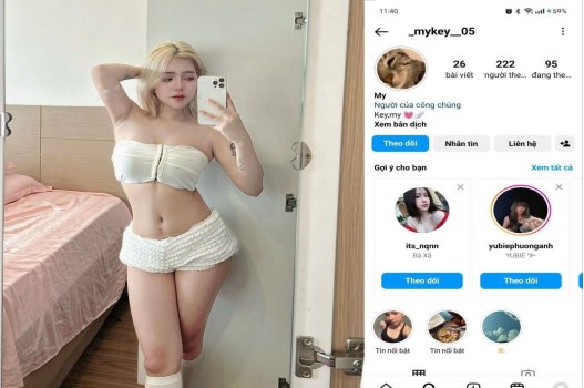 Mykey dáng ngon kỹ năng xuất sắc